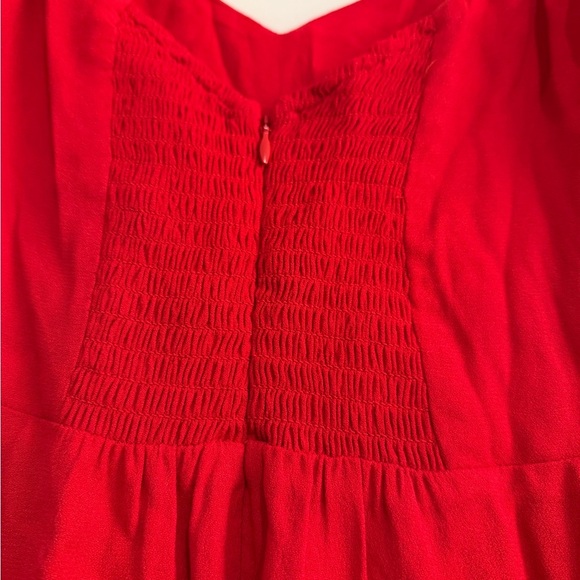 New Without Tags Reformation Baxley Red Midi Dress - Picture 6 of 13